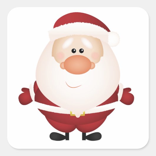 Hugs uit de Sticker van Santa Claus (Voorkant)