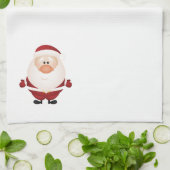 Hugs uit Santa Claus Kitchen Towel Theedoek (Gevouwen)