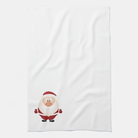 Hugs uit Santa Claus Kitchen Towel Theedoek (Verticaal)
