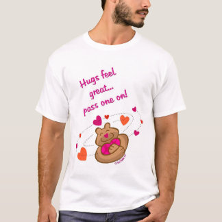 Hugs voelt zich geweldig t-shirt