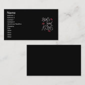 Hugslipskisses Visitekaartje (Voorkant / Achterkant)