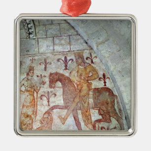 Hugues IX Lusignan Metalen Ornament