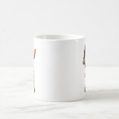 Hugvyn Christmas_ Patchwork Dabbing Santa Claus Xm Koffiemok (Center)