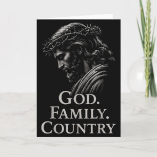 Hugvyn God Familie Land Jezus Christelijk Geloof M Kaart