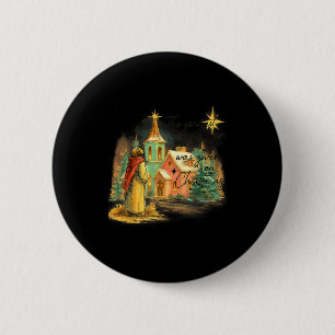 Hugvyn Grootste Geschenk Van Alle Religieuze Kerst Ronde Button 5,7 Cm