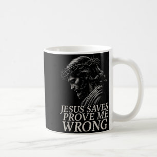 Hugvyn Jezus Redt, Bewijs Me Wrong Christelijk Gel Koffiemok