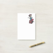 Huh? Jack-in-the-Box-Muzieknoten Post-it® Notes (Op bureau)