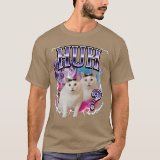 Huh Kat Chonky Meme Funny Verwarde Kat Meme Liefhe T-shirt