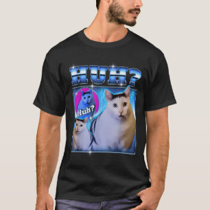 Huh Kat Grappige Kat Meme Rare Kat Bootleg T-shirt