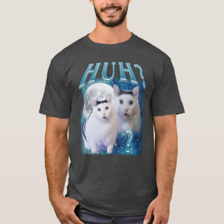 Huh Wat Grappige Kat Meme grappig T-shirt