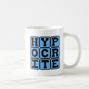 Huichelaar, Leugenaar Koffiemok