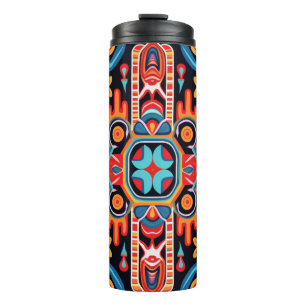 Huichol Art in Mexico Thermosbeker