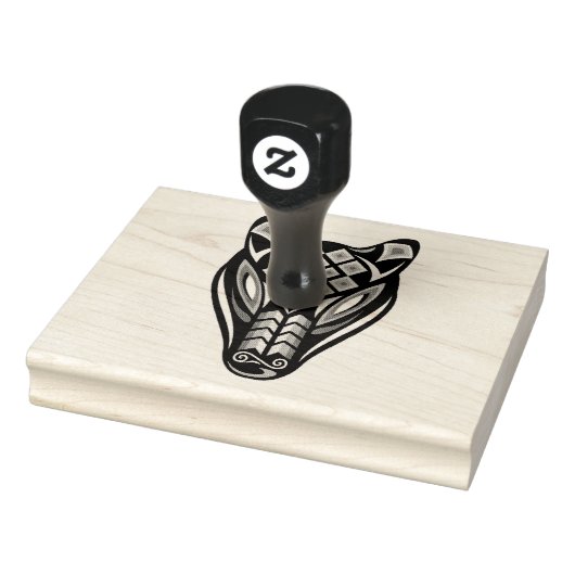 Huichol Beer Mask Rubberstempel (Stempel)