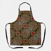 Huichol Mandala Apron Schort (Voorkant)