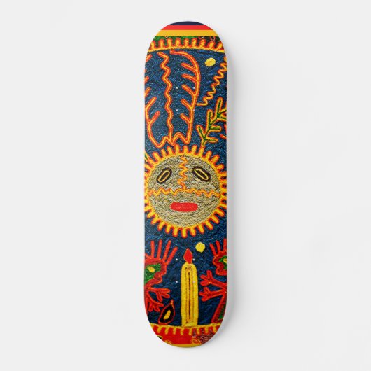 Huichol Spirit Skateboard (Recto)