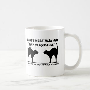 Huid A Cat Funny Mug Humor Koffiemok