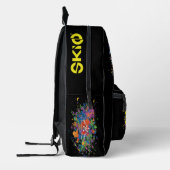 Huid Bedrukte Rugzak (Links)