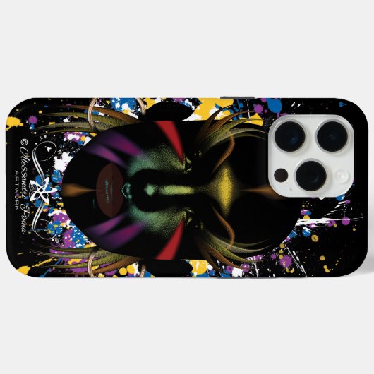 Huid Case-Mate iPhone Case (Achterkant (horizontaal))