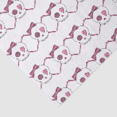 Huid- en keelnaalden (Hair Bow) Tissuepapier (Detail)