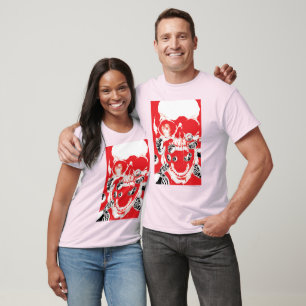 Huid en ringen - Rood T-shirt