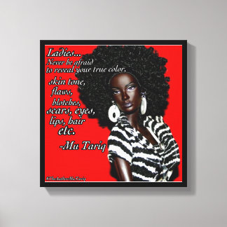 Huiddiepte Canvas Afdruk