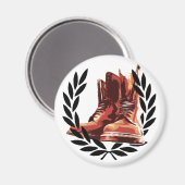 huiden laarzen magneet (Voorkant / Achterkant)