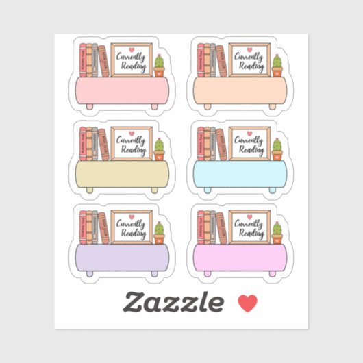 Huidig Lezen Boek Uitdaging Boekenplank Labels (Vel)