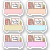 Huidig Lezen Boek Uitdaging Boekenplank Labels (Voorkant)