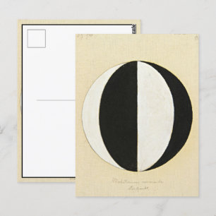 Huidig standpunt van Mahatmas door Hilma af Klint Briefkaart
