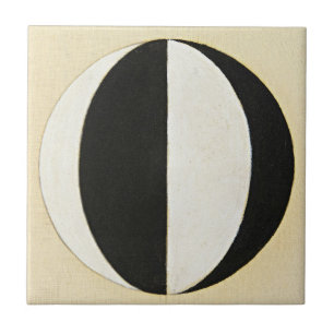 Huidig standpunt van Mahatmas door Hilma af Klint Tegeltje