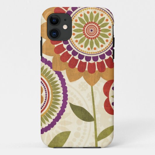 Huidige Herfst bloemen Case-Mate iPhone Case (Achterkant)