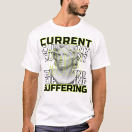 Huidige stemming: Buffering – Grappig statement T- T-shirt