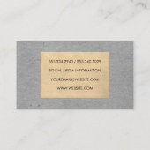 Huidige tweetontextuur visitekaartje (Achterkant)