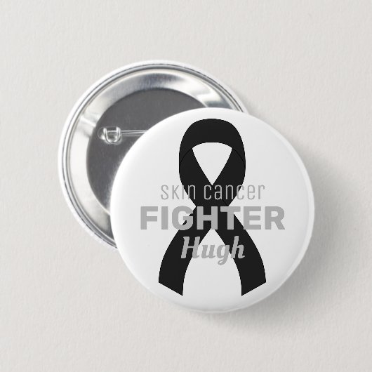 Huidkanker Witte Button (Voorkant /achterkant)