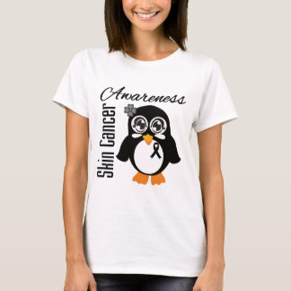Huidkankerbewustzijnspeld Penguin T-shirt
