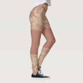 Huidkleur, pure panty van de kant, effect (Rechts)