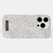 Huidpatroon van een wild dier Case-Mate iPhone case (Achterkant (horizontaal))