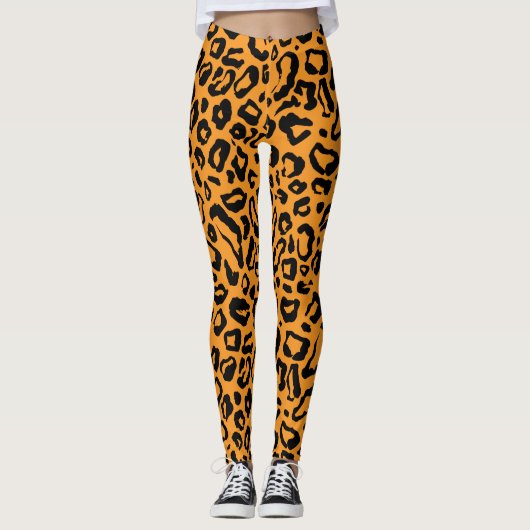 Huidschilderpatroon Leggings (Voorkant)
