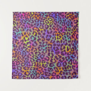 Huidschilfering van luipaard. Herhaling van naadlo Wandkleed