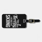 ***HUIDTHERAPIE** BAGAGELABEL (Voorkant horizontaal)