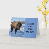 **Huil HUIL- IK MIS JE** Kaart (Gele Bloem)