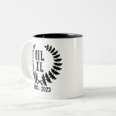 HUILE 40e anniversaire Mug du collecteur (Devant gauche)