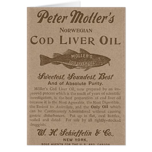 Huile de foie de morue (Devant)