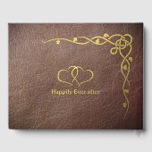 Huile D'Or Personnalisée Et Cuir Faux (Verso)