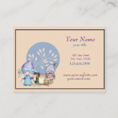 Huile essentielle ou Carte de visite Spa avec Gnom (Dos)