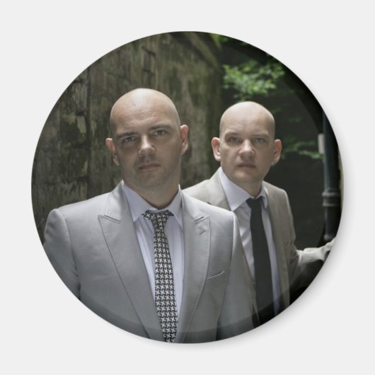 Huile et cri - Aimant frigo (Devant)