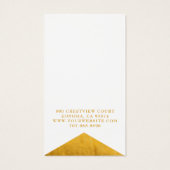 Huile métallique Faux Gold (Dos)