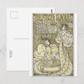 Huile pour salade de Delft par Jan Toorop Carte po (Devant / Derrière)