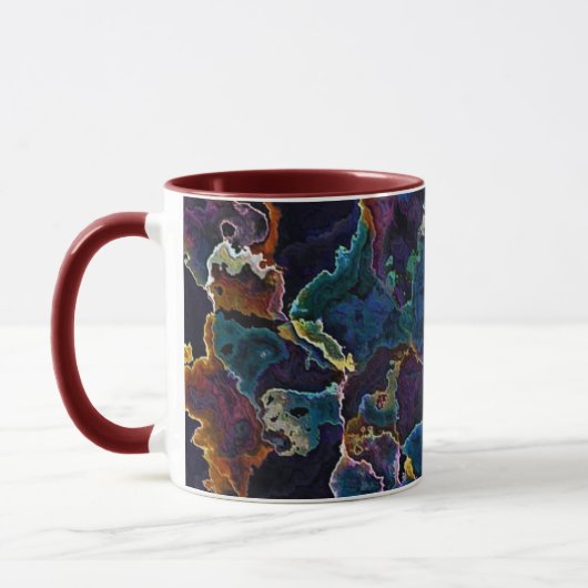 Huile Slick Café Mug (Gauche)