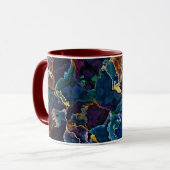 Huile Slick Café Mug (Devant gauche)